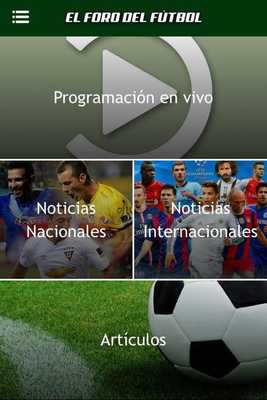 Emulate Android APK Foro del Futbol