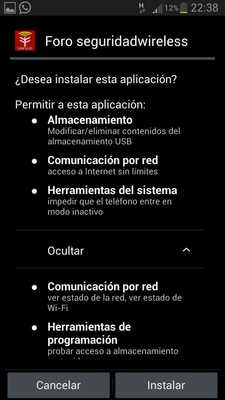 Emulate Android APK Foro seguridadwireless