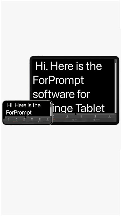 Emulate iPhone app ForPrompt Prompter using MyAndroid Emulate iPhone app ForPrompt Prompter using MyAndroid