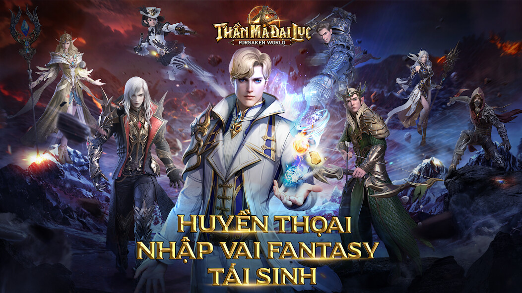 Run android online APK Forsaken World:Thần Ma Đại Lục from MyAndroid or emulate Forsaken World:Thần Ma Đại Lục using MyAndroid
