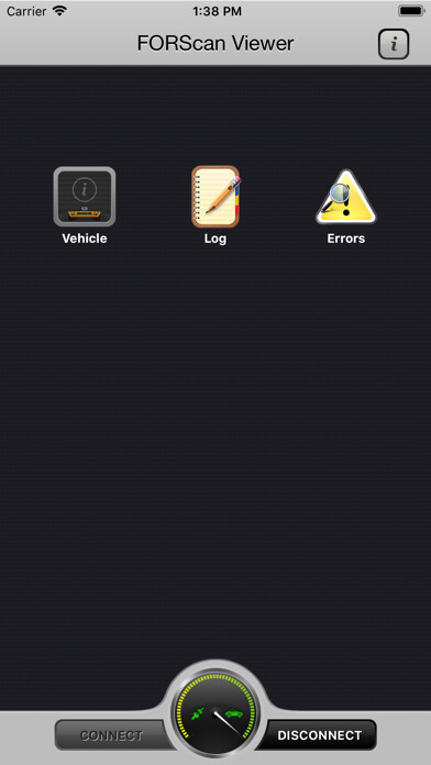 Emulate iPhone app FORScan Viewer for Ford, Mazda using MyAndroid