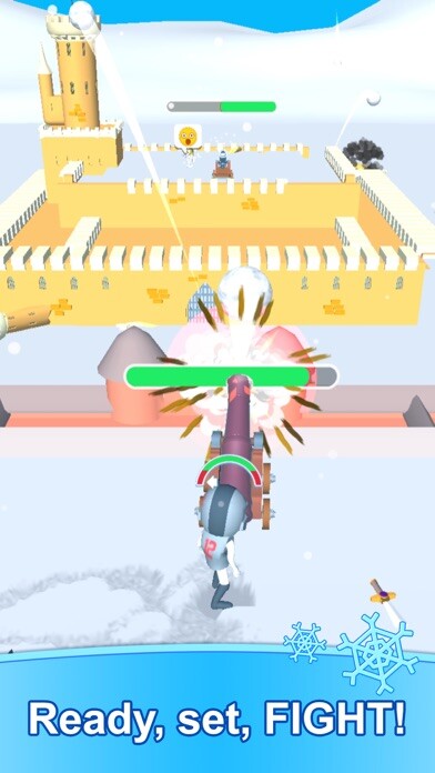 Emulate iPhone app Fort Castle Snowball Cannon using MyAndroid Emulate iPhone app Fort Castle Snowball Cannon using MyAndroid