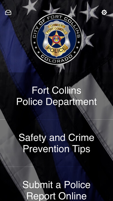 Emulate iPhone app Fort Collins PD using MyAndroid