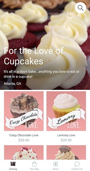 Emulate iPhone app For the Love of Cupcakes using MyAndroid Emulate iPhone app For the Love of Cupcakes using MyAndroid