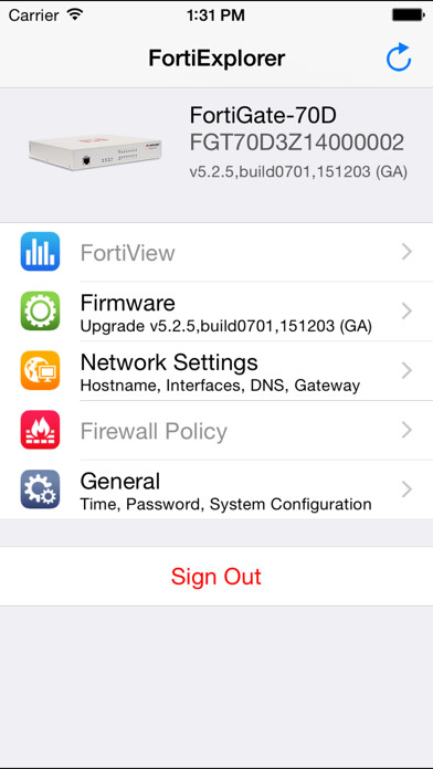 Emulate iPhone app FortiExplorer Lite using MyAndroid Emulate iPhone app FortiExplorer Lite using MyAndroid