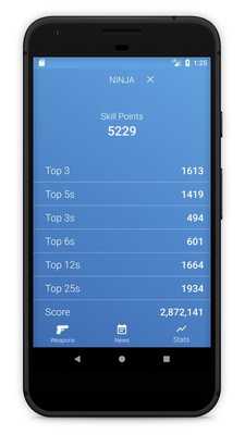 Emulate Android APK Fortnite Stats Emulate Android APK Fortnite Stats