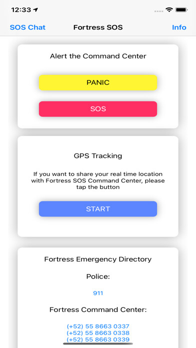 Emulate iPhone app Fortress SOS Premium using MyAndroid Emulate iPhone app Fortress SOS Premium using MyAndroid