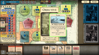 Emulate iPhone app Fort Sumter: Secession Crisis using MyAndroid