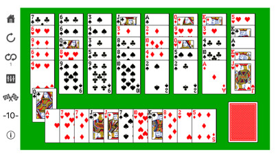 Emulate iPhone app Forty Twelve Solitaire using MyAndroid