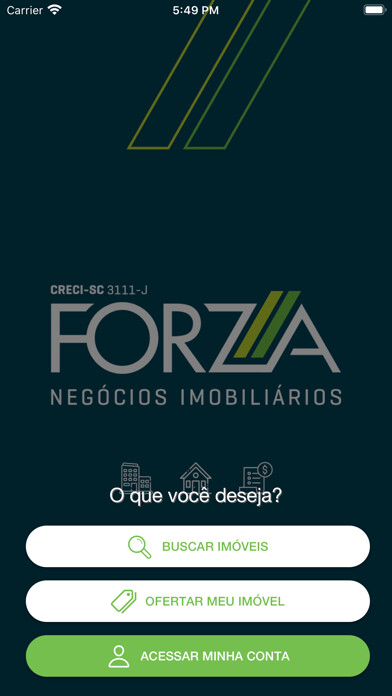 Emulate iPhone app Forza Negócios Imobiliários using MyAndroid Emulate iPhone app Forza Negócios Imobiliários using MyAndroid