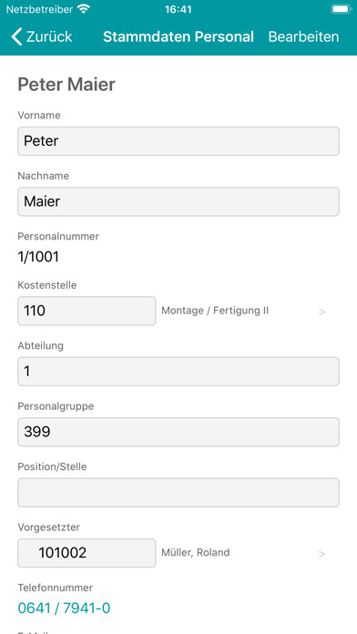 Emulate iPhone app FOSS ERP using MyAndroid