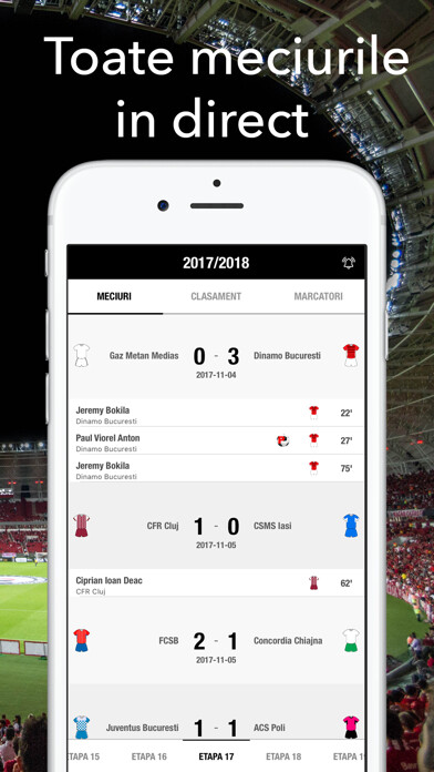 Emulate iPhone app Fotbal Romania Live - Liga 1 using MyAndroid Emulate iPhone app Fotbal Romania Live - Liga 1 using MyAndroid