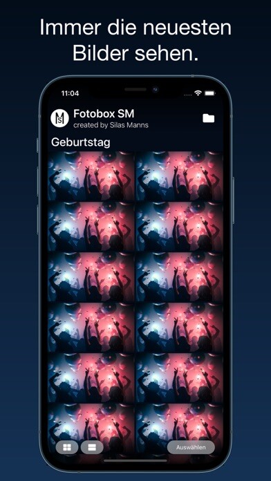 Emulate iPhone app Fotobox SM using MyAndroid