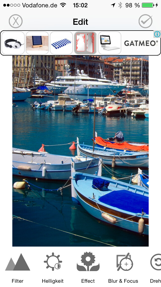 Emulate iPhone app Foto Editor Eye using MyAndroid Emulate iPhone app Foto Editor Eye using MyAndroid