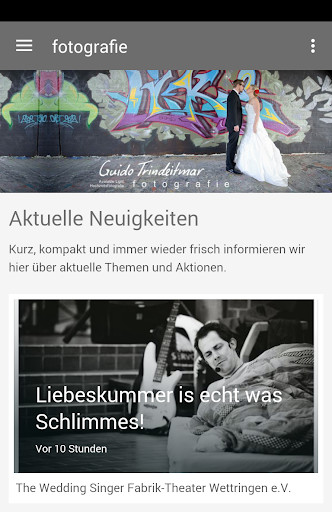 Run android online APK Fotografie Guido Trindeitmar from MyAndroid or emulate Fotografie Guido Trindeitmar using MyAndroid