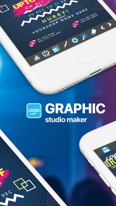 Emulate iPhone app Foto Graphic Creator Studio using MyAndroid