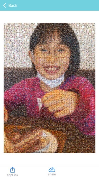 Emulate iPhone app Fotomosaico using MyAndroid Emulate iPhone app Fotomosaico using MyAndroid