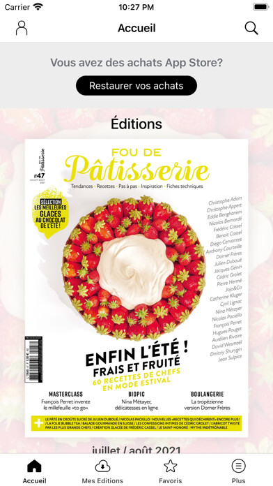 Emulate iPhone app Fou de Pâtisserie using MyAndroid Emulate iPhone app Fou de Pâtisserie using MyAndroid
