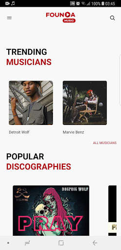 Run android online APK Founda Music: Stream Music from MyAndroid or emulate Founda Music: Stream Music using MyAndroid