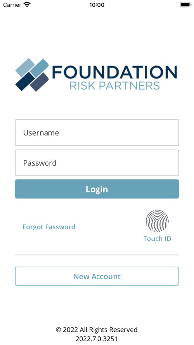 Emulate iPhone app Foundation Risk Partners using MyAndroid