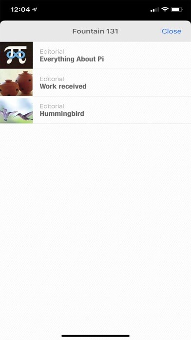 Emulate iPhone app Fountain magazine using MyAndroid