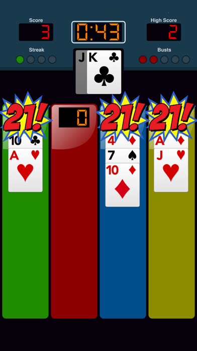 Emulate iPhone app Four By 21 using MyAndroid