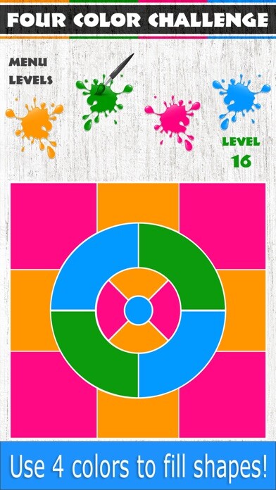 Emulate iPhone app Four Color Challenge using MyAndroid Emulate iPhone app Four Color Challenge using MyAndroid