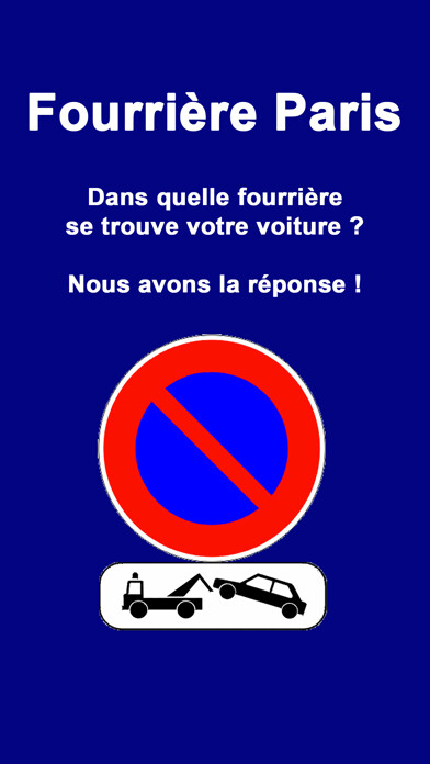 Emulate iPhone app Fourriere Paris using MyAndroid