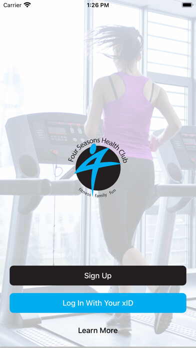 Emulate iPhone app Four Seasons Health Club using MyAndroid
