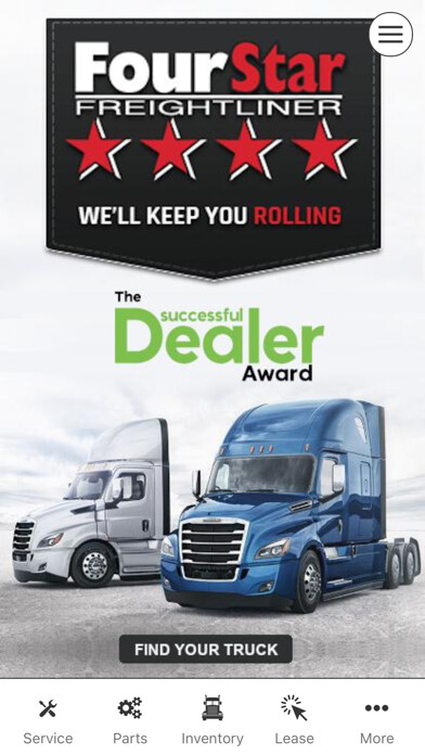 Emulate iPhone app Four Star Freightliner using MyAndroid Emulate iPhone app Four Star Freightliner using MyAndroid