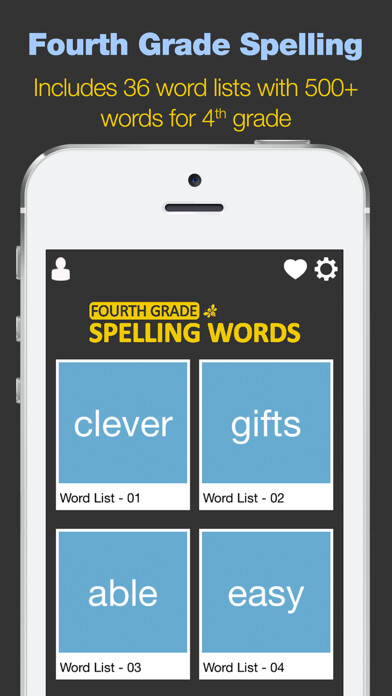 Emulate iPhone app Fourth Grade Spelling Words using MyAndroid Emulate iPhone app Fourth Grade Spelling Words using MyAndroid