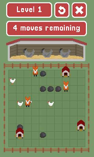Run android online APK Foxes and Chickens from MyAndroid or emulate Foxes and Chickens using MyAndroid