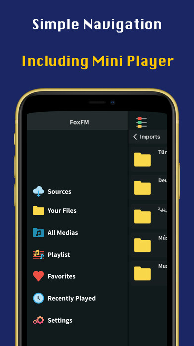 Emulate iPhone app FoxFM - Offline Video Player using MyAndroid Emulate iPhone app FoxFM - Offline Video Player using MyAndroid