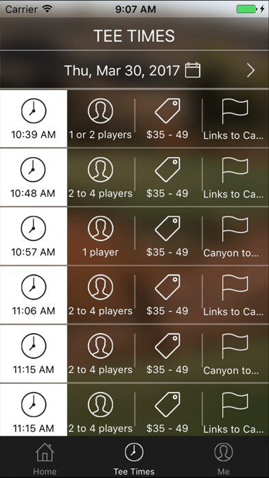 Emulate iPhone app Fox Hollow Golf Tee Times using MyAndroid Emulate iPhone app Fox Hollow Golf Tee Times using MyAndroid