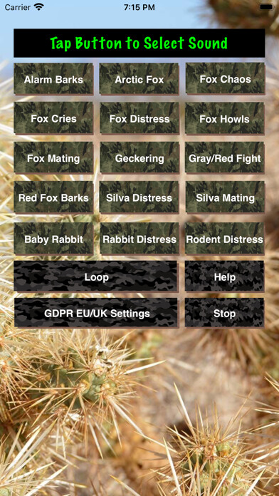 Emulate iPhone app Fox Hunting Calls using MyAndroid Emulate iPhone app Fox Hunting Calls using MyAndroid