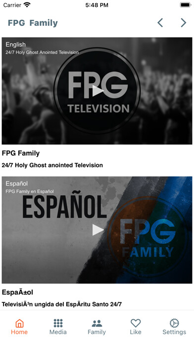Emulate iPhone app FPG Family using MyAndroid