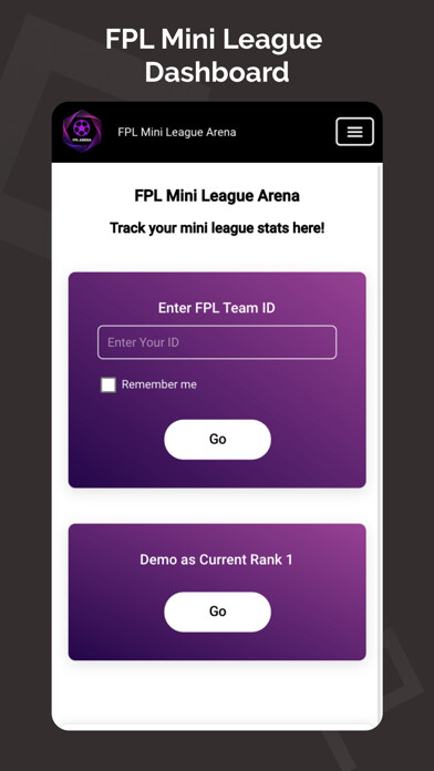 Emulate iPhone app FPL Football Mini League Arena using MyAndroid Emulate iPhone app FPL Football Mini League Arena using MyAndroid