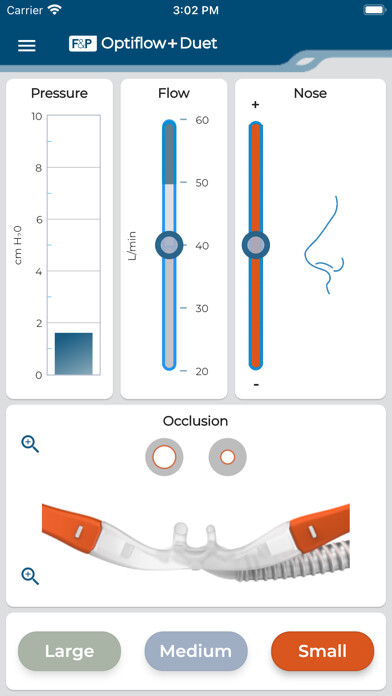 Emulate iPhone app F&P Optiflow Duet using MyAndroid Emulate iPhone app F&P Optiflow Duet using MyAndroid
