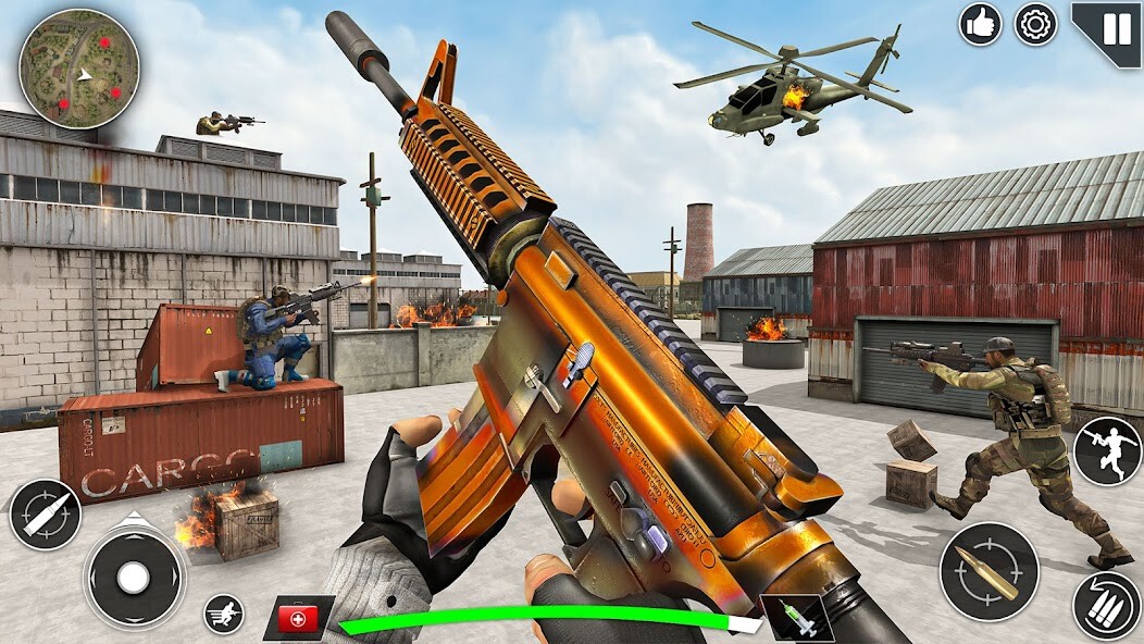 Run android online APK FPS Commando Mission Gun Games from MyAndroid or emulate FPS Commando Mission Gun Games using MyAndroid