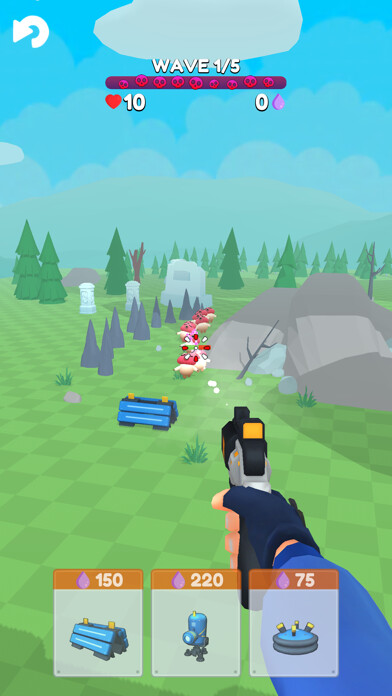 Emulate iPhone app FPS Defender using MyAndroid Emulate iPhone app FPS Defender using MyAndroid