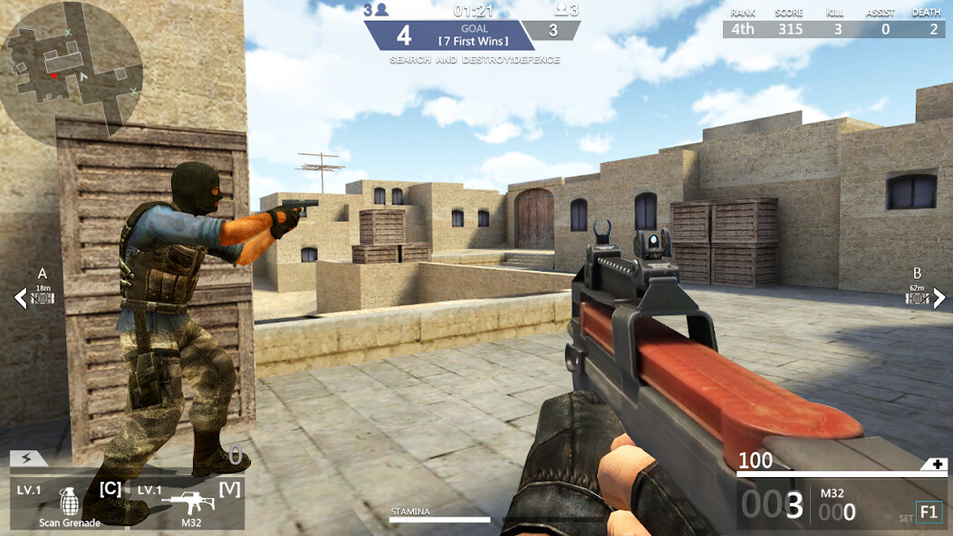 Run android online APK FPS Shooter Strike Missions from MyAndroid or emulate FPS Shooter Strike Missions using MyAndroid