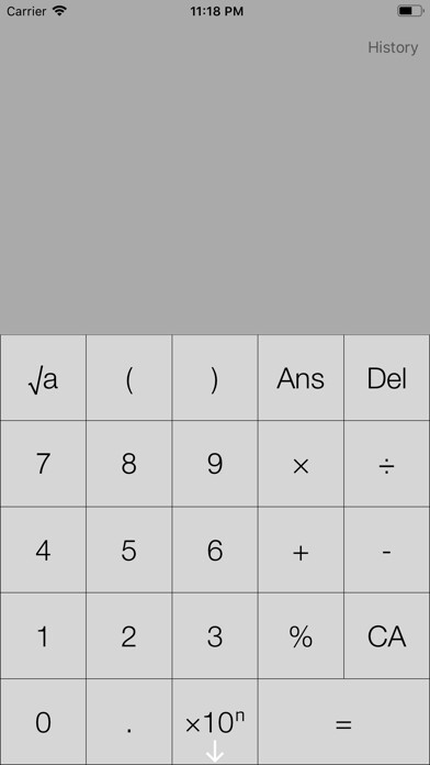 Emulate iPhone app Fractal - a calculator using MyAndroid Emulate iPhone app Fractal - a calculator using MyAndroid