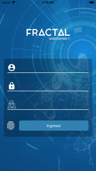 Emulate iPhone app Fractal Software using MyAndroid