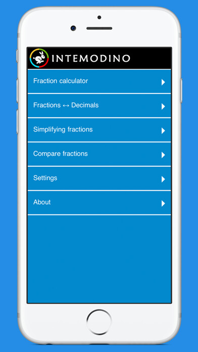 Emulate iPhone app Fraction Calculator 4in1 using MyAndroid Emulate iPhone app Fraction Calculator 4in1 using MyAndroid