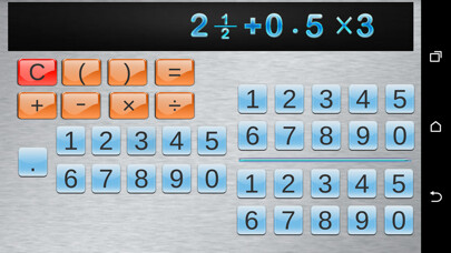 Run android online APK Fraction Calculator  progress from MyAndroid or emulate Fraction Calculator  progress using MyAndroid