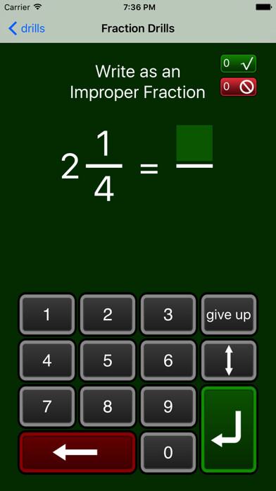 Emulate iPhone app Fraction Drills Free using MyAndroid Emulate iPhone app Fraction Drills Free using MyAndroid