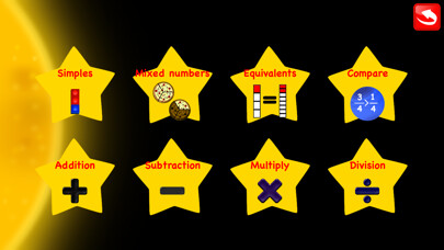 Emulate iPhone app Fractions Learning Games Lite using MyAndroid