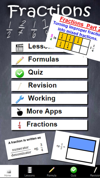 Emulate iPhone app Fractions Part 1 - 6 Math using MyAndroid Emulate iPhone app Fractions Part 1 - 6 Math using MyAndroid