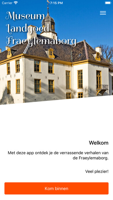 Emulate iPhone app Fraeylemaborg using MyAndroid