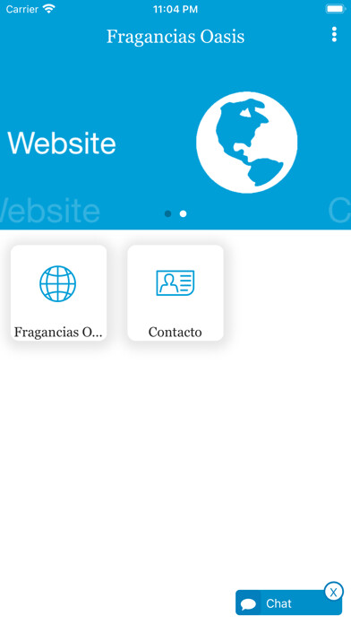 Emulate iPhone app Fragancias Oasis App using MyAndroid Emulate iPhone app Fragancias Oasis App using MyAndroid